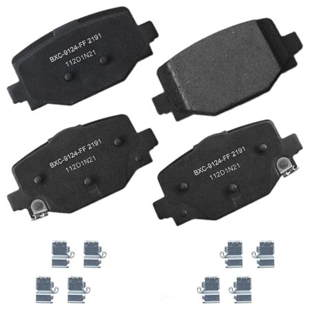 STOP BY BENDIX Stop Sbc2191 Stop Ceramic Brake Pad SBC2191